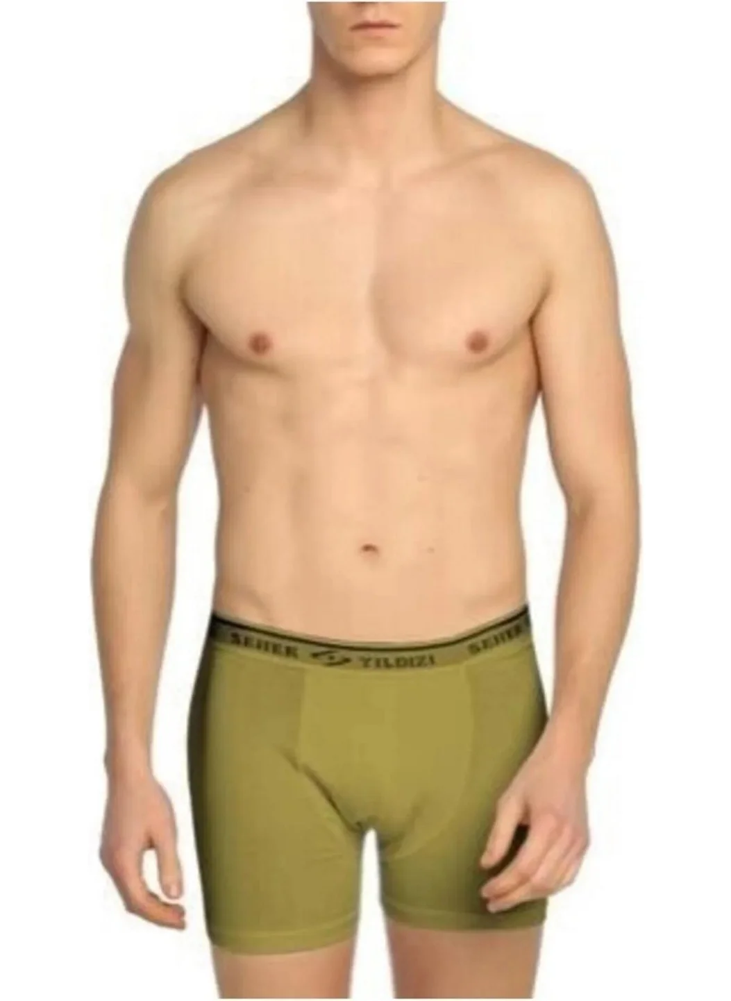 Seher Yıldızı Morning Star Men's Lycra Boxer 060 - 3 Pieces