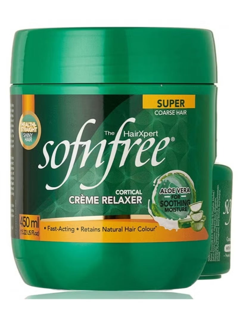 Sofn'free Hair straightening cream for coarse hair with aloe vera