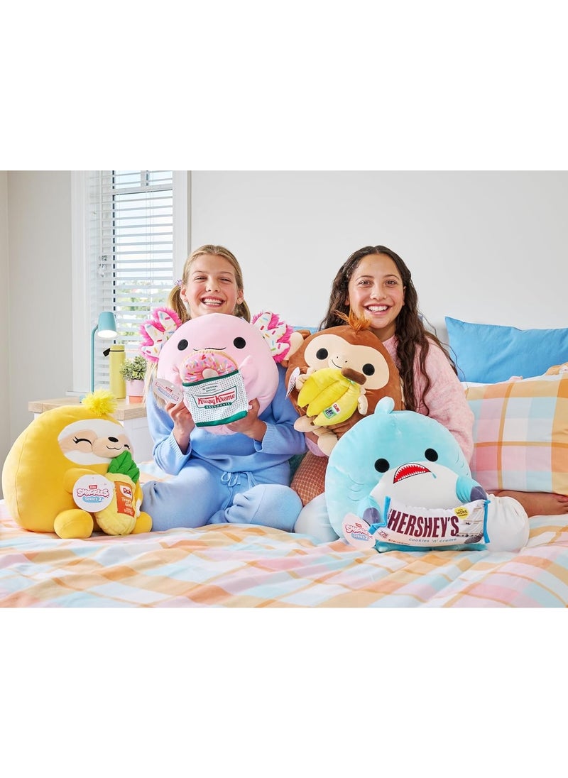 SNACKLES - Zuru Snackles Monkey and Dole Banana 14" Plush - Image 1