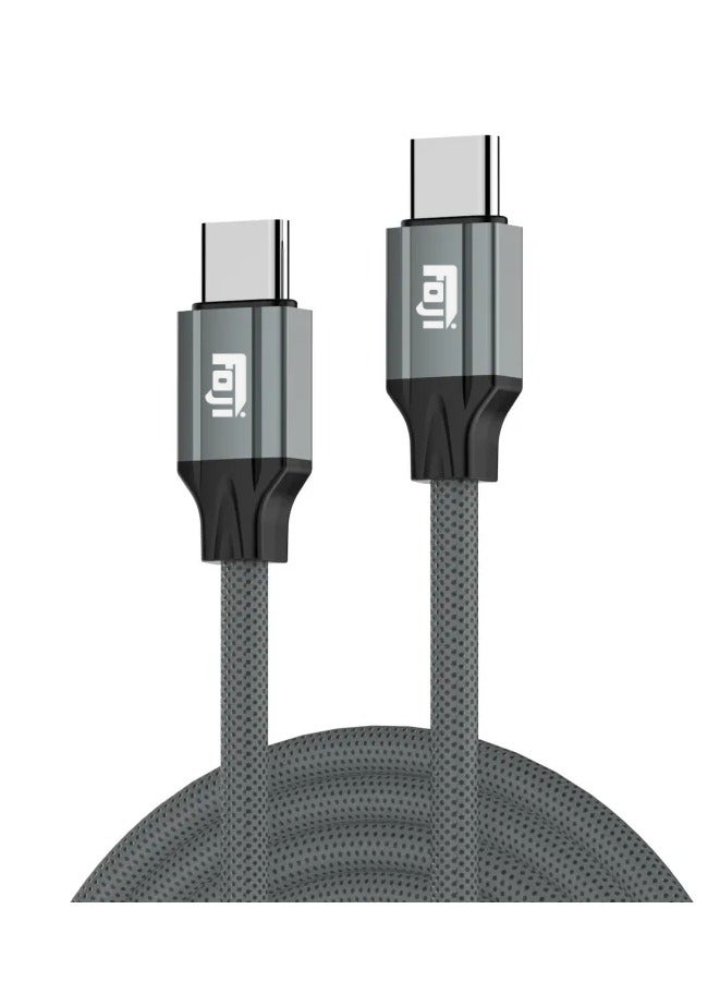 Foji 65W Type-c to Type-c Cable support PD and AC Fast Charging cable - Image 2