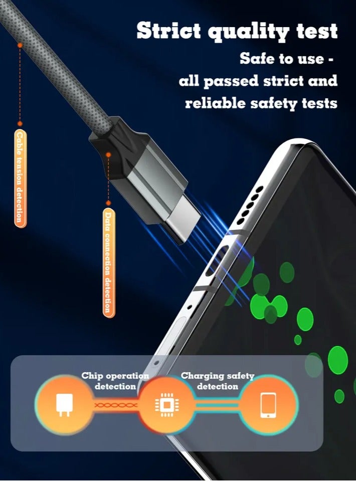 Foji 65W Type-c to Type-c Cable support PD and AC Fast Charging cable - Image 5