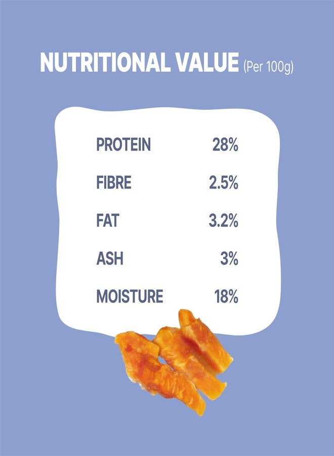 Snackers Chicken & Sweet Potato, Dog Treats Pack of 3 (70g Each) | Natural High Protein Chews for Dental Health, Strong Muscles & High Energy | Healthy & Tasty Snacks for Puppies & Adult Dogs - Image 5