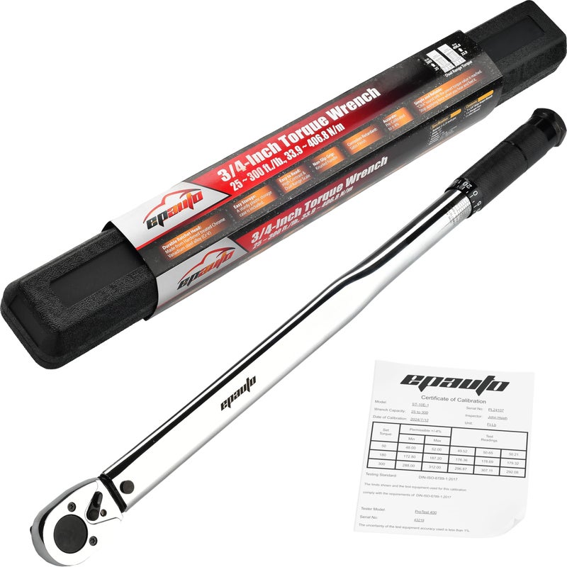 EPAuto 34Inch Torque Wrench 25300 ftlb 3394068 Nm