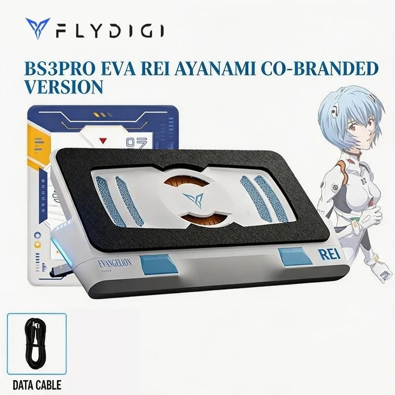 فلاي ديجي حامل تبريد اللابتوب Flydigi BS3 Pro من مادة EVA، حامل تبريد بتدفق هواء منخفض الضوضاء لأجهزة اللابتوب - Image 1