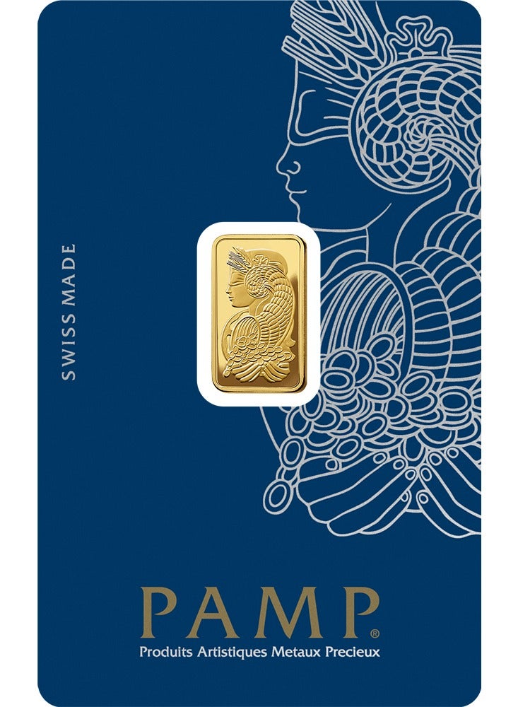 PAMP Suisse Pamp Queen 24K (999.9) 2.5g Gold Bar - Image 1