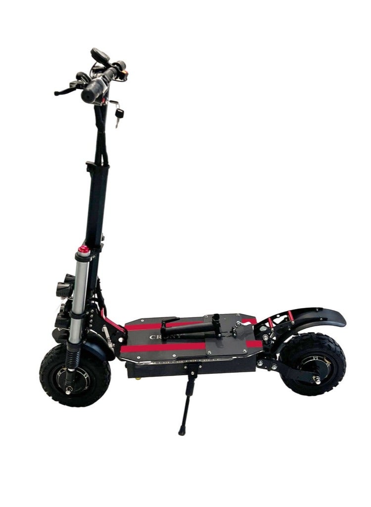 Crony سكوتر كهربائي G13 مزدوج الدفع سرعة قصوى 120 كم/س 67.2 فولت 2AH قدرة مصنفة 2600 واط سكوتر مزدوج الدفع - Image 3
