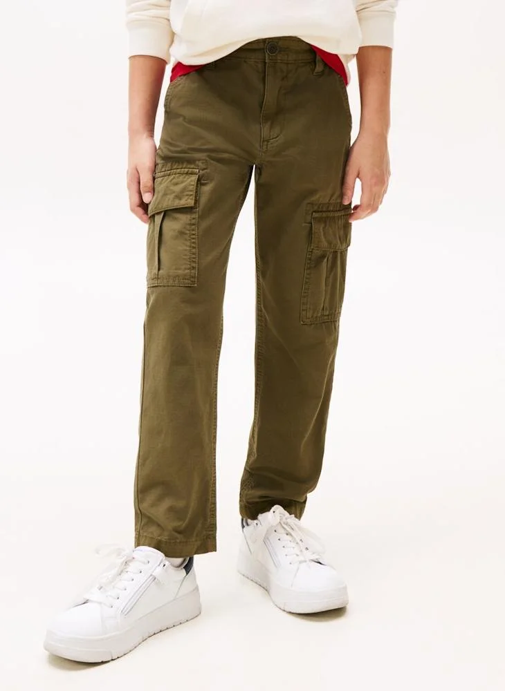 تومي هيلفيغر Kids Casual Straight Fit Pants