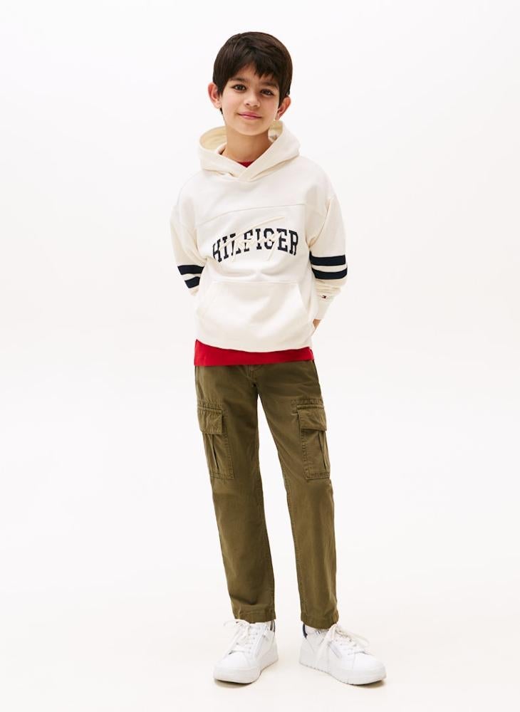 TOMMY HILFIGER Kids Casual Straight Fit Pants - Image 4