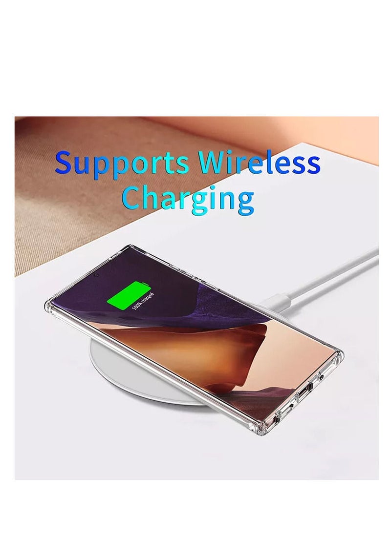 Protect Samsung Galaxy Note 20 Ultra Clear Case II Note 20 Ultra Case II Premium Quality TPU II Anti Scratch II Shockproof II 6.8 inches  - Image 2