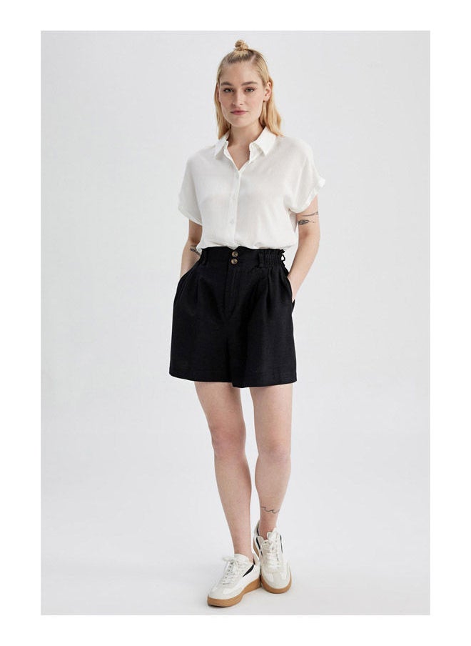 DeFacto - Woman Relax Fit Woven Short - Image 1
