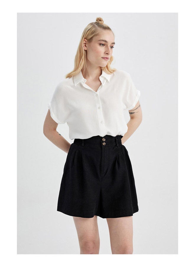 DeFacto - Woman Relax Fit Woven Short - Image 1