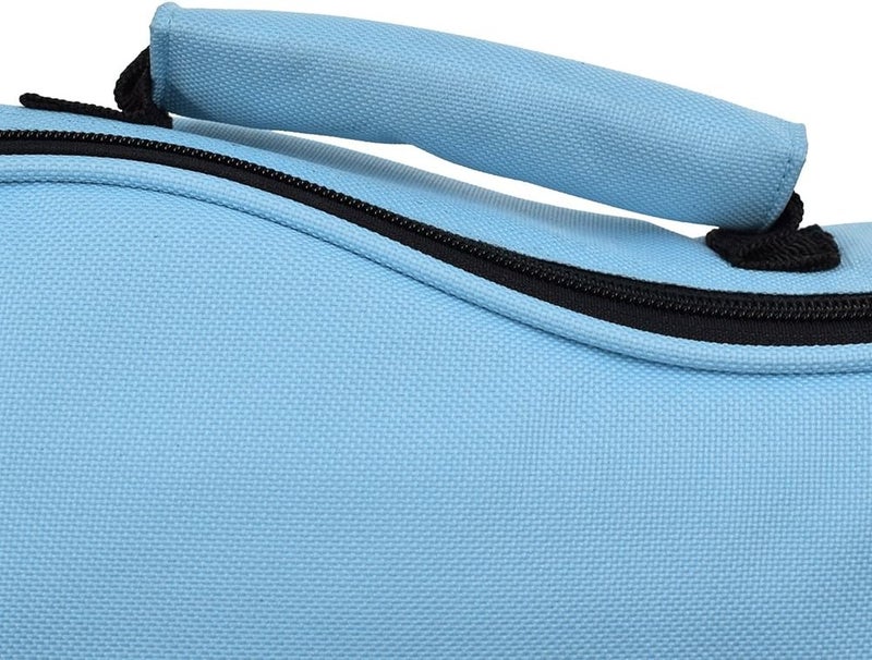 CLOUDMUSIC Ukulele Case Gig Bag Padded Backpack For Concert 23" Inch(Concert, Sky Blue) - Image 2
