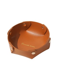 Y&D Nordic Desktop Storage Box Key Door Cosmetic Jewelry Entrance Sundry Storage Box Products-OrangeL  - Image 1