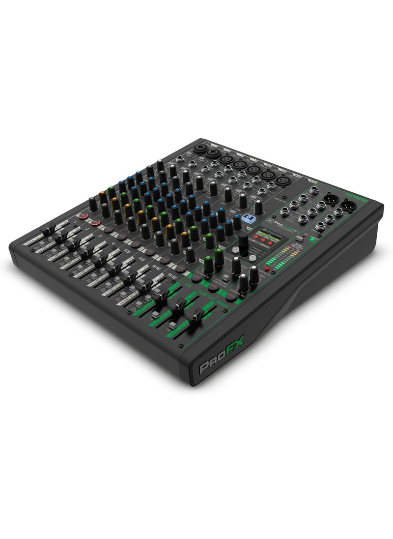 Mackie خلاط Mackie ProFX12v3+ 12 قناة تناظرية مع تأثيرات صوتية محسنة وأوضاع تسجيل USB وبلوتوث  - Image 3
