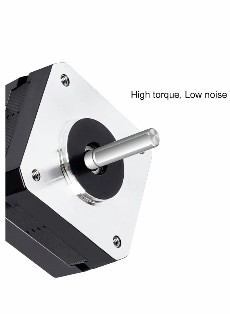 KASTWAVE Nema17 Stepper Motor Bipolar 42 Motor 4-Lead Wire with 1m Cable (1Pack, 23mm ) - Image 3