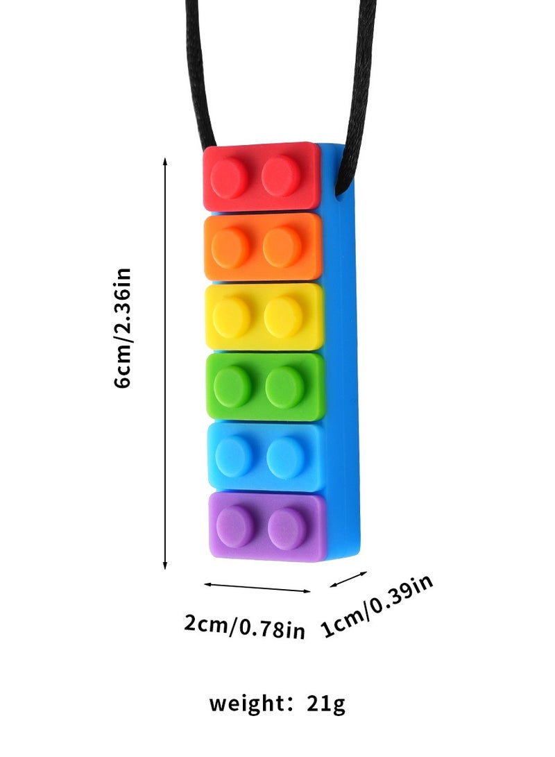 قوس قزح الأسنان الغراء ، ضرس بار ، لدغة الموسيقى للأطفال - Image 1