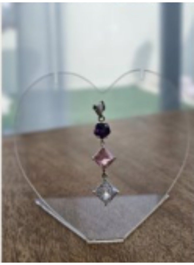 Stunning Multicolour Zircon Hanging Earrings for Women and Girls
