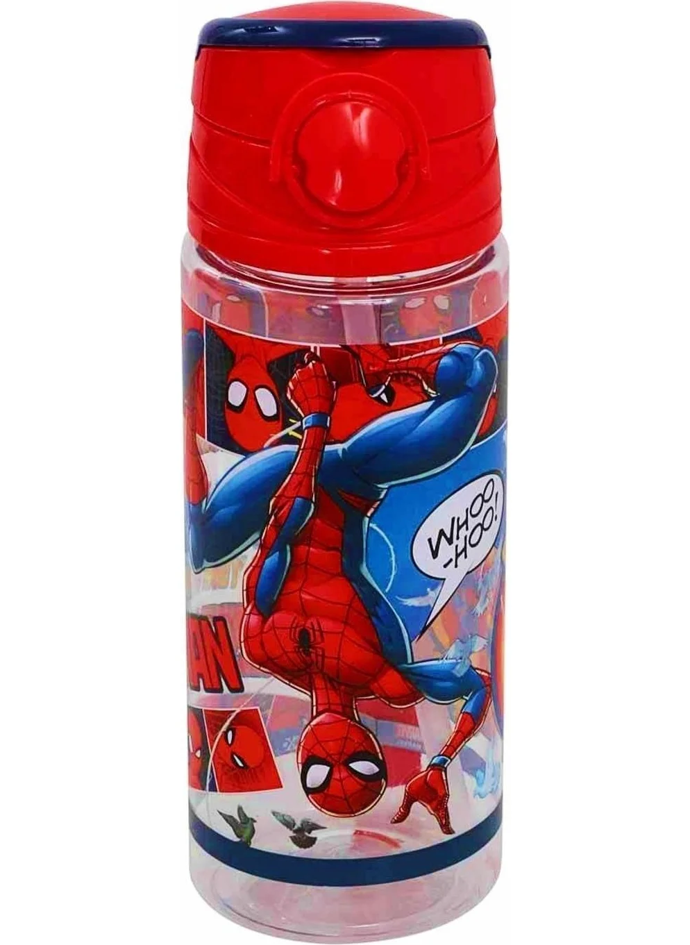 ماشو تريند Red Whoo Spiderman Water Bottle 500 ml