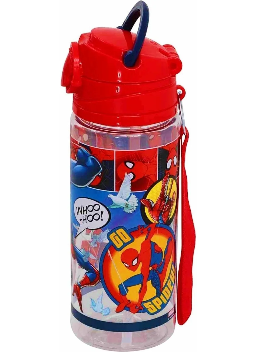 ماشو تريند Red Whoo Spiderman Water Bottle 500 ml