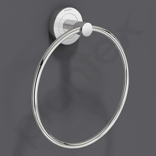 Plantex Compact Stainless Steel Towel Hanger for Bathroom/Towel Holder/Napkin Holder for Wash Basin/Towel Ring/Bathroom Accessories (Pack of 1) - Image 5