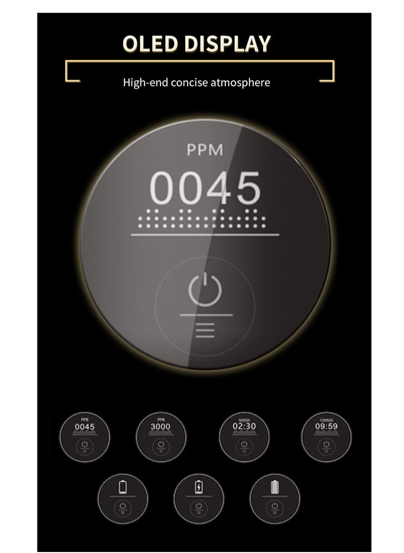 Generic - Portable Hydrogen Water Bottle for Sports and Travel, Generates 3000ppb Pure Hydrogen Concentration with Advanced SPE/PEM Technology - Image 1