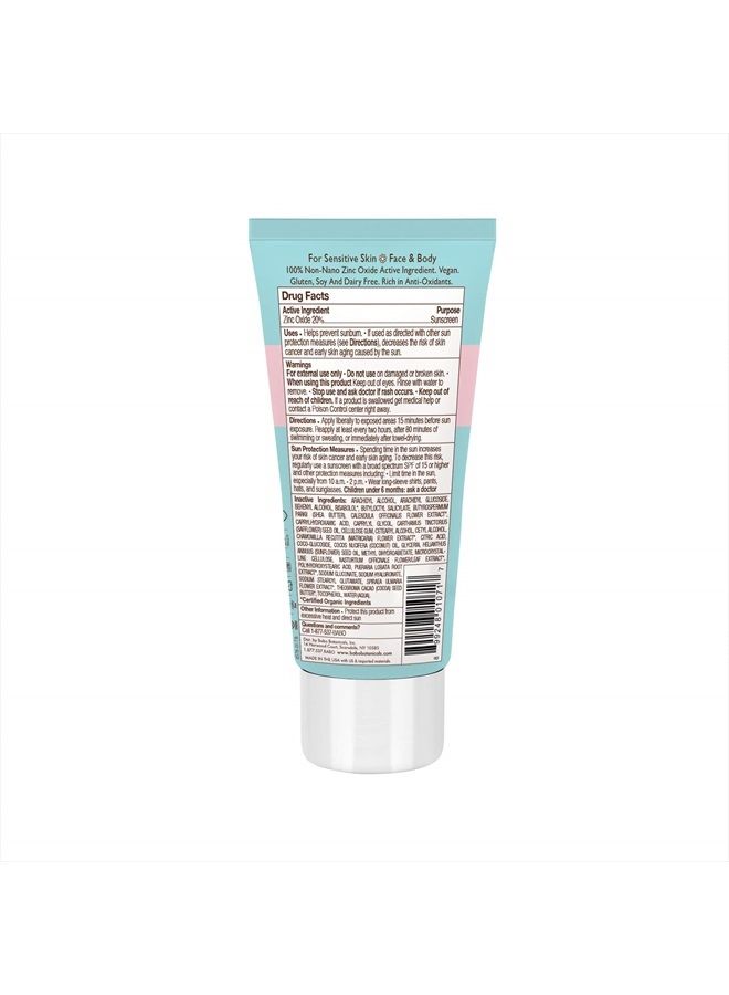 Babo Botanicals Baby Skin Mineral Sunscreen Lotion SPF 50 Broad Spectrum - with 100% Zinc Oxide Active – Fragrance-Free, Water-Resistant, Ultra-Sheer & Lightweight - 3 fl. oz. - Image 2