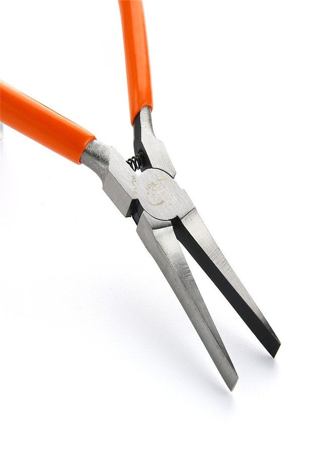 Miular Professional Flat Nose Pliers Smooth Jaw for Jewelry Making(5-Inch) - Image 2