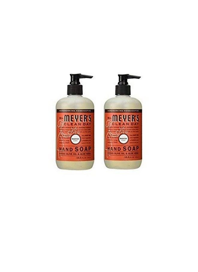 Mrs. Meyer's Clean Day Liquid Hand Soap Radish Scent 125 Fl Oz (Pack Of 2)  - Image 1