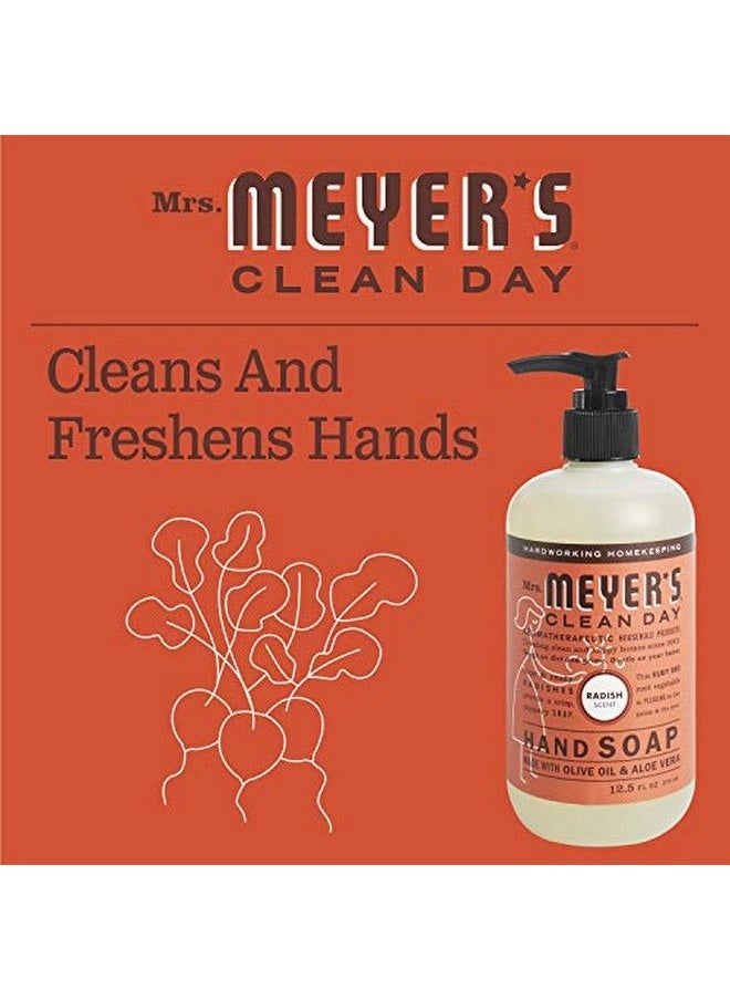 Mrs. Meyer's Clean Day Liquid Hand Soap Radish Scent 125 Fl Oz (Pack Of 2)  - Image 5