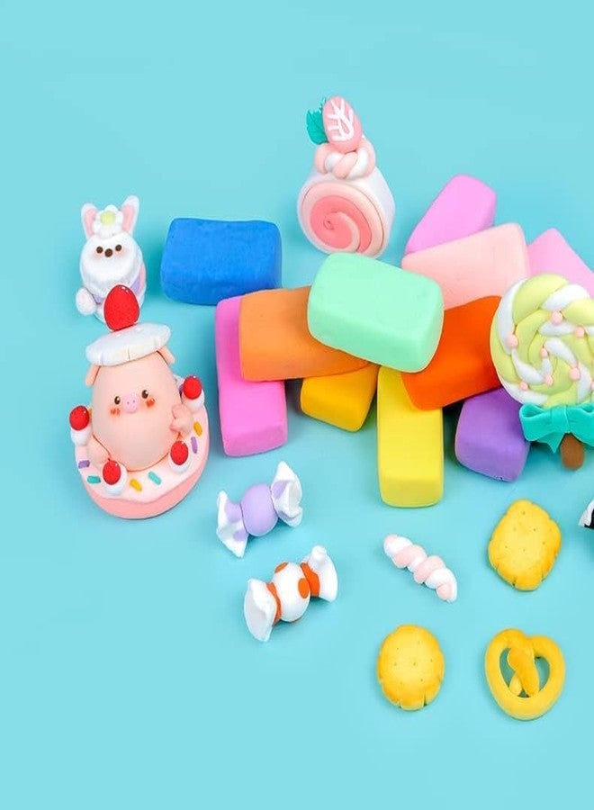 SEJASCOLLECTIONS Sejas Collections Ultra-Light Creative Art and Craft Air Dry Super Clay with Carving Molding Tools Kit for Kids (Pack of 1) (1) - Image 5