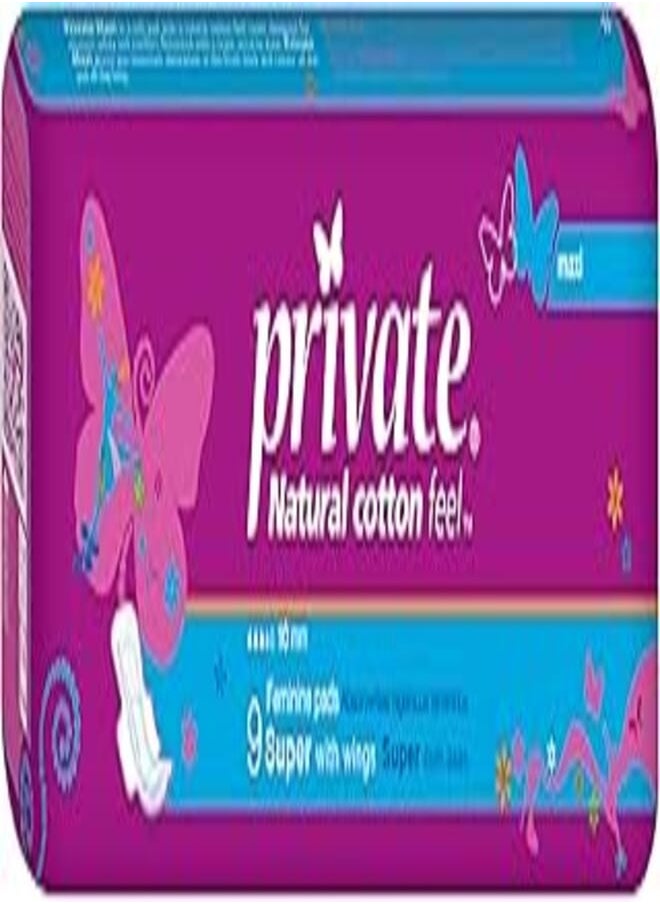 Sanita Private Maxi Super 9 Pads 