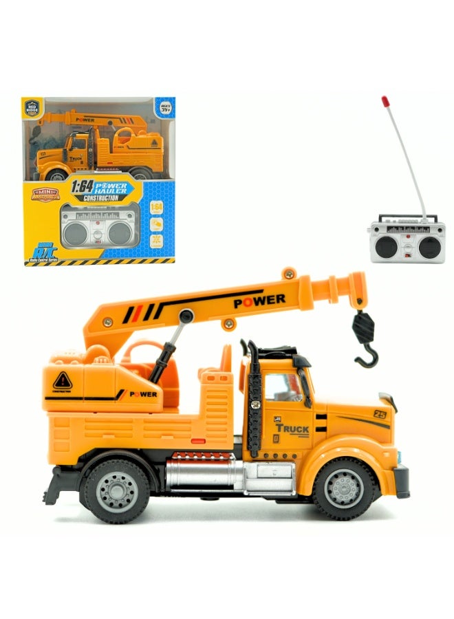 Mini Machines Mini R/C Power Hauler Construction –Crawler | 1:64 Scale | 4 Channel | Age 3+ - Image 1