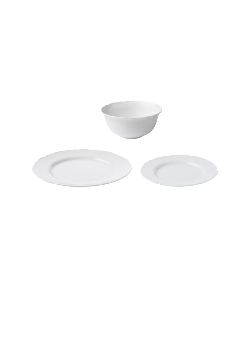18-piece service, white - Image 1
