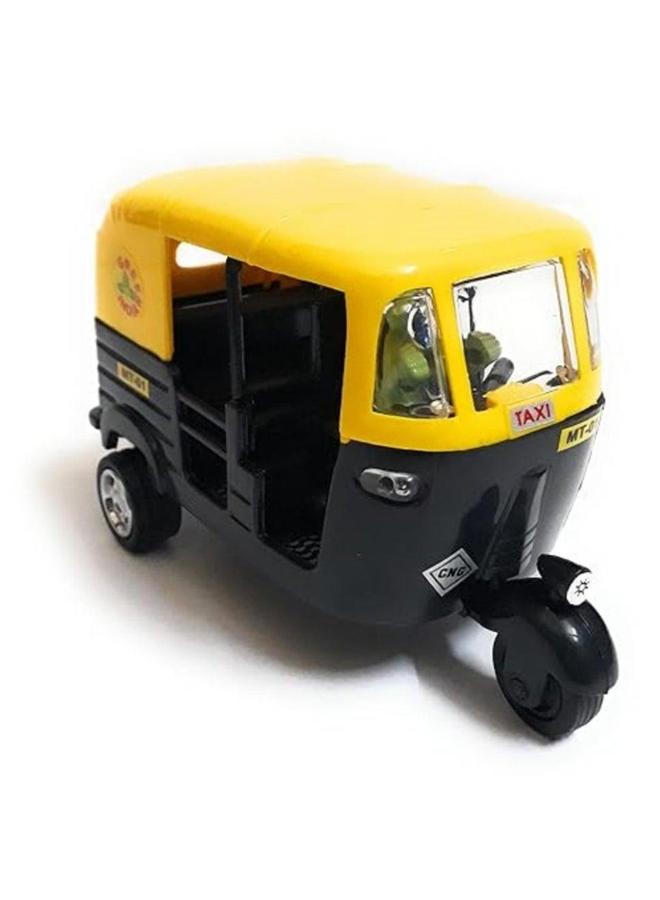 HALAMODO Alloy Simulation Indian Three-wheel Motorcycle Toy Model with Light And Music - Image 1