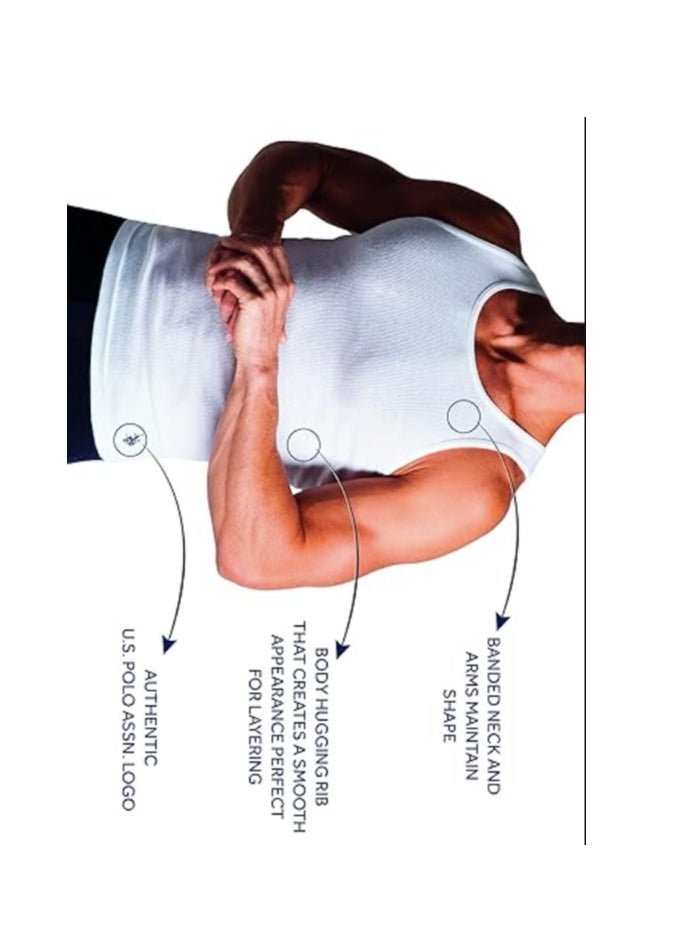 POLO CLUB - 4 Pack Tank Tops Cotton (4 Pack) - Image 1