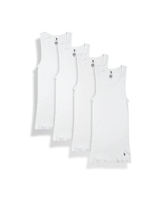 POLO CLUB - 4 Pack Tank Tops Cotton (4 Pack) - Image 1