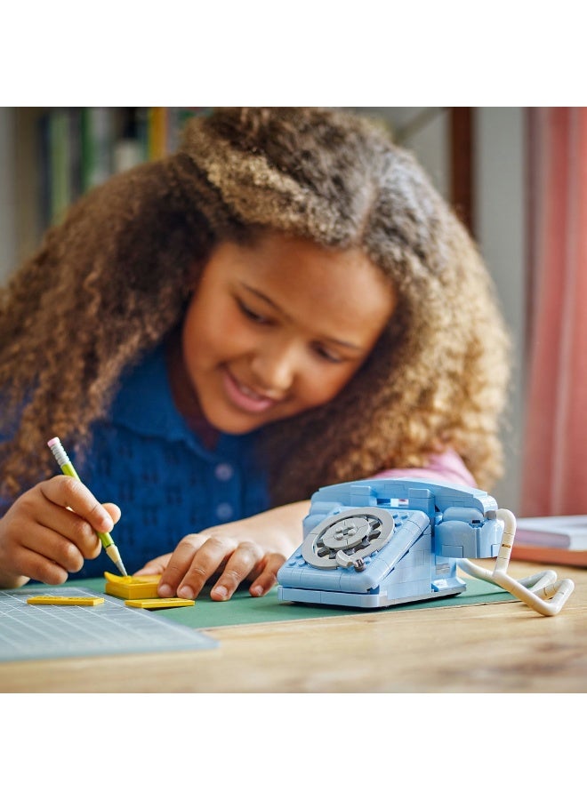 LEGO Creator 3in1 Retro Telephone Building Toy Set 31174 (Age 8+, 383 Pieces) - Image 5