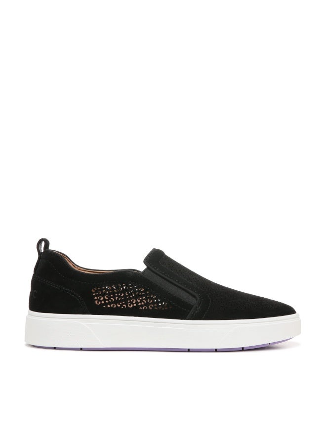 Vionic Kimmie Perf Women's Slip On Supportive Sneaker Black - 8 Medium - Image 1
