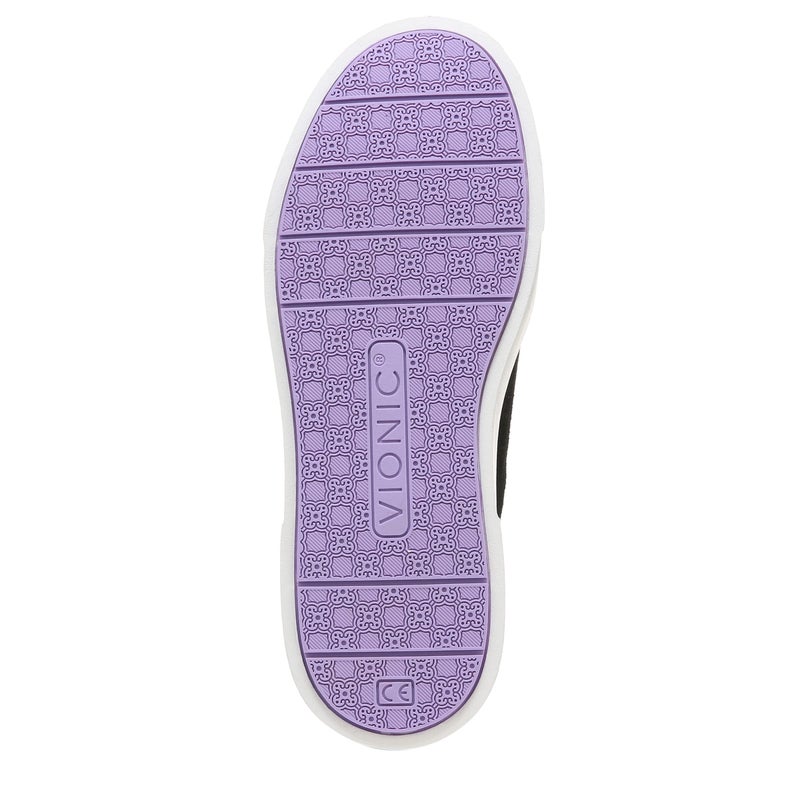 Vionic Kimmie Perf Women's Slip On Supportive Sneaker Black - 8 Medium - Image 4