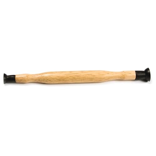 Performance Tool W80570 Valve Lapping Tool with Heavy Duty Rubber Suction Cups and Hardwood Handle - Small Size for 5/8-Inch and 3/16-Inch Valves - Image 1