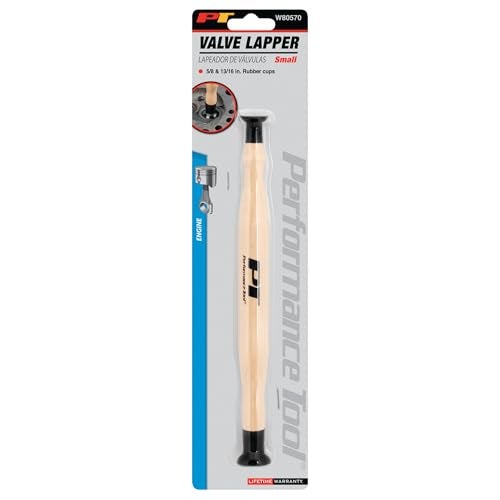 Performance Tool W80570 Valve Lapping Tool with Heavy Duty Rubber Suction Cups and Hardwood Handle - Small Size for 5/8-Inch and 3/16-Inch Valves - Image 4