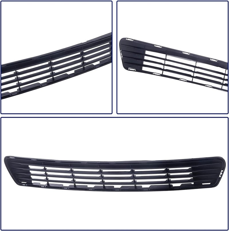 JustDrivably Replacement Parts Front Lower Bumper Grill Grille Compatible With Toyota Camry 2012 2013 2014 (L LE XLE Hybrid LE Hybrid XLE Hybrid SE), TO1036128 - Image 2