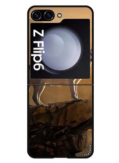 Protective Case Anti Scratch Shock Proof Bumper Cover For Samsung Galaxy Z Flip 6 Real Wolf