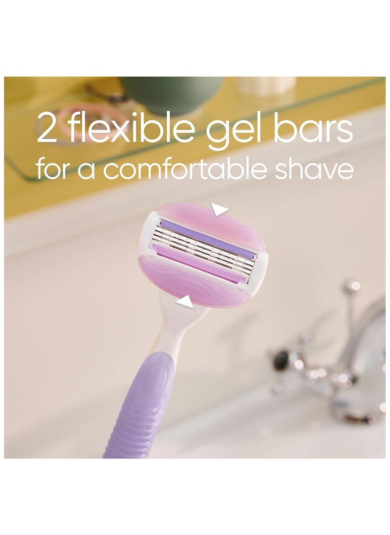 Venus - Gillette Venus Comfortglide Breeze Blades Refills 3 Bladed, 4 Count - Image 1