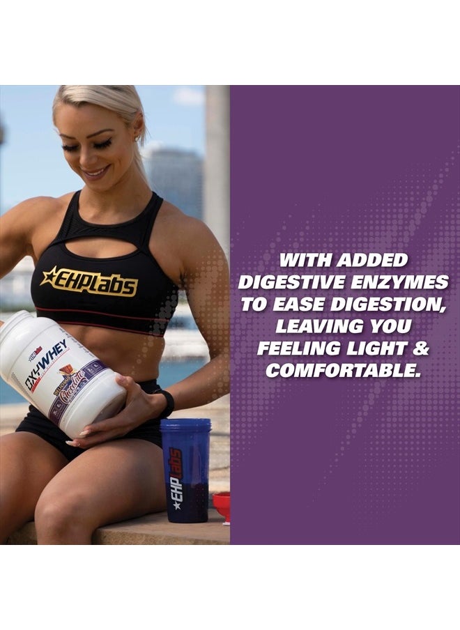 EHP Labs - EHPlabs OxyWhey Whey Protein Isolate Powder - 25g of Whey Isolate Protein Powder, Meal Replacement Shake, Sugar Free Protein Powder - 25 Serves (Delicious Chocolate) - Image 1