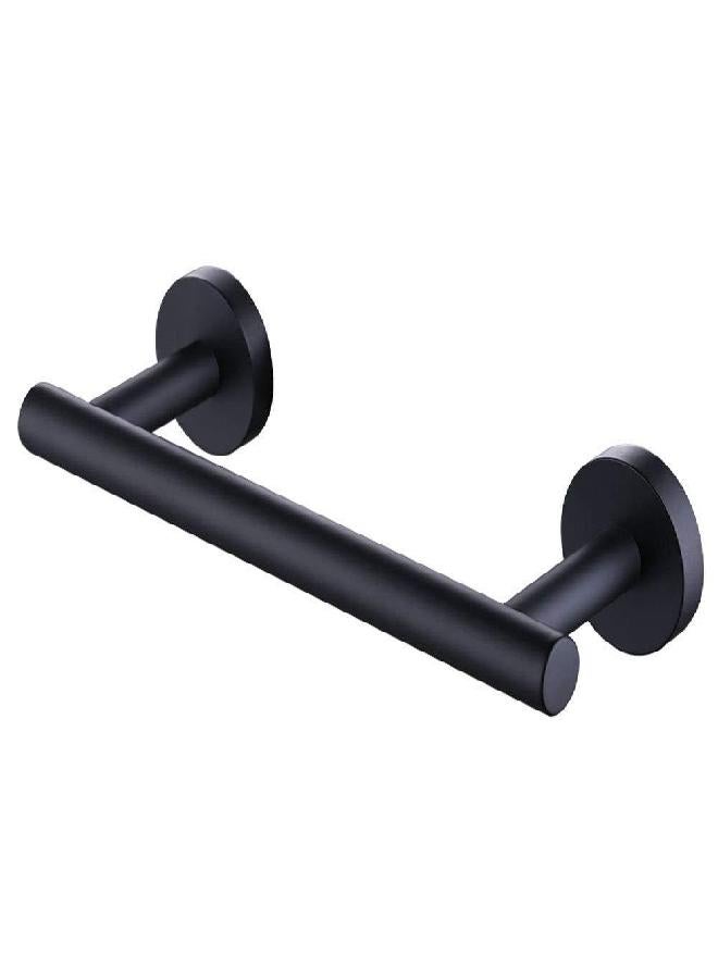 KES 6.7 Inches Matte Black Hand Towel Bar Bathroom Towel Holder Kitchen Dish Cloths Hanger SUS304 Stainless Steel RUSTPROOF Wall Mount, Total Length 9.1 Inch, A2000S23-BK - Image 1
