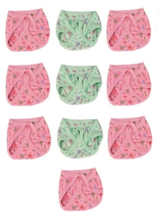 Wavva® Pure Cotton Baby Langota Nappies Cloth Diaper for 0-12 Months Pure Cotton, Super Soft, Easy to tie, Easy to Clean, and Durable to Withstand Many Wash. (10) - Image 1