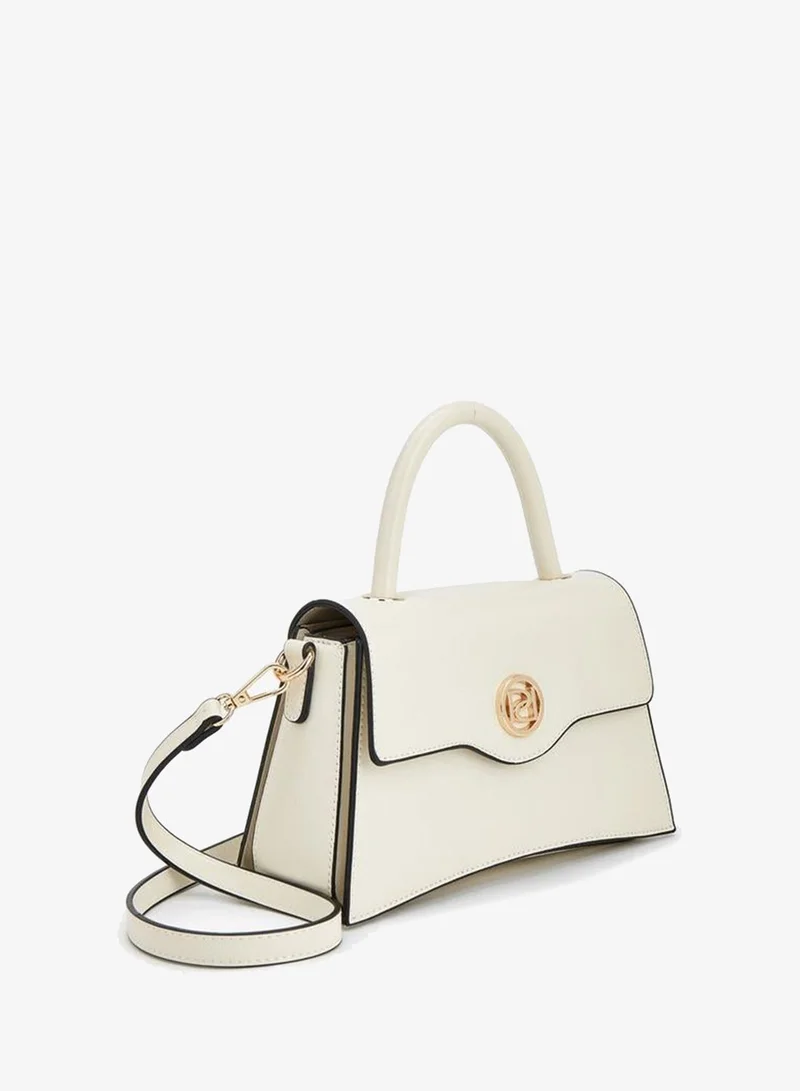 Paprika BEIGE Smooth Pu Satchel Bag for Women | Best Price UAE