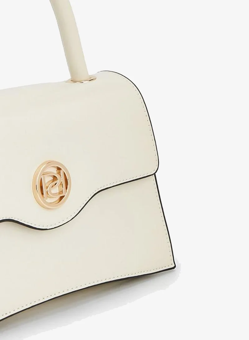 Paprika BEIGE Smooth Pu Satchel Bag for Women | Best Price UAE