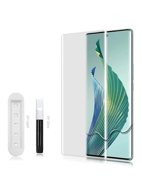 We are pleased to offer a curved ZC Glass Screen Protector featuring Full UV Glue and LED Lamp Curing, Delicate Touch, and Anti-Explosion Finger Print Unlock for the Huawei Pura 70 Pro